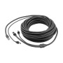Кабель живлення та передачі даних 2 в 1 DC+Ethernet для Starlink Mini з перехідником Type-C 15м