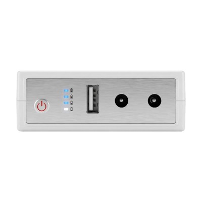 Джерело безперебійного живлення з блоком живлення Mini UPS WGP UPS103C Quick Charge 20000mAh 5V/12V/12V, Li-ion 4*5Ah, для роутера та оптичного терміналу