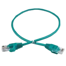 Патч-корд зелений 0.25м EServer UTP CAT5e