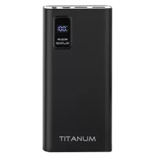 Повербанк TITANUM 727S 20000mAh 22.5W Black