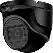 Turbo HD відеокамера Hikvision DS-2CE76H0T-ITMFS (Black)(AVINET) 5МП (2.8мм) з мікрофоном