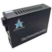 Медіаконвертор ALISTAR X3S 100M 10/100BASE-T RJ-45 - 100BASE-FX 1SM WDM SC 20KM TX1310/RX1550nm LFP