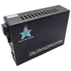 Медіаконвертор ALISTAR X3S 100M 10/100BASE-T RJ-45 - 100BASE-FX 1SM WDM SC 20KM TX1310/RX1550nm LFP