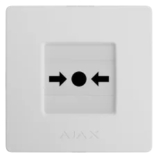 Сповіщувач Ajax Manual Call Point (White) (8EU) ASP ручний бездротовий