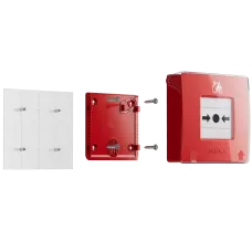 Сповіщувач Ajax Manual Call Point (Red) (8EU) ASP ручний пожежний