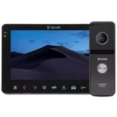 Комплект відеодомофона BCOM BD-780FHD Black Kit