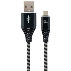 Кабель Cablexpert CC-USB2B-AMmBM-2M-BW USB 2.0/Micro B 2м