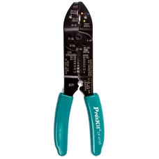 Инструмент для зачистки и обжимки кабеля Pro'sKit CP-413G