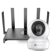 Комплект Ezviz CS-H6c (4MP,W1) + Reyee RG-EW1300G