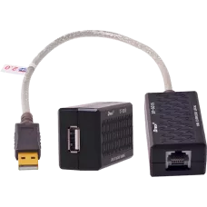 Подовжувач USB - RJ45 DTECH DT-5015