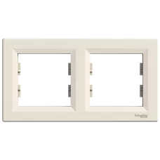 РАМКА ДВОМІСНА ГОРИЗОНТАЛЬНА Schneider Electric Asfora EPH5800223