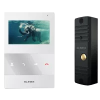 Комплект відеодомофона Slinex SQ-04M(White) + ML-16НR(Black)