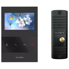 Комплект відеодомофону Slinex SQ-04(Black)+ML-16НD(Black)