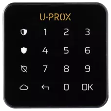 Бездротова сенсорна клавіатура для однієї групи U-Prox Keypad G1 Black