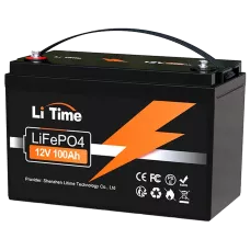 Акумуляторна батарея LiTime LiFePO4 12V 100Ah bluetooth
