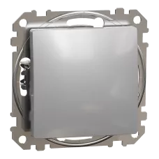 Вимикач Schneider Electric SDD113101 Sedna Design & Elements 1-клавішний алюміній
