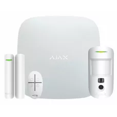 Комплект Ajax StarterKit Cam HDR white охоронної сигналізації