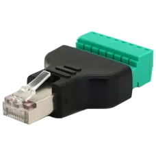 Роз'єм RJ-45(M) (8 контактів) з клемами під кабель