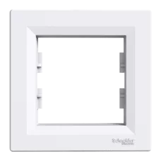 Рамка 1-місна горизонтальна біла Schneider Electric ASFORA EPH5800121