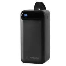Повербанк TITANUM 741S 22.5W Black 50000mAh
