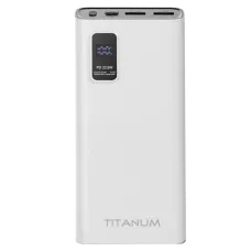Повербанк TITANUM 727S White 20 000 мА•г