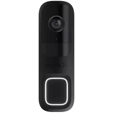 Відеодзвінок Ajax Doorbell black RAL 9005