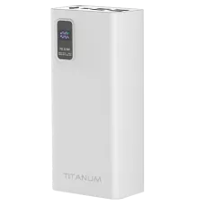 Повербанк TITANUM 728S 30000mAh 22.5W White