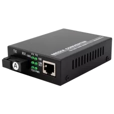 Медіаконвектор (1550TXand1310RX, 10/100/1000, 20км SC) TelStream MC-218/520SC