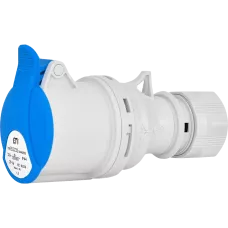 Розетка кабельна ЕТІ ES-3232 IP44 32A 230V 2P+PE