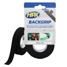 Стрічка-липучка для бандажу кабелів BACKGRIP BG1605 16х1,25мм 5м
