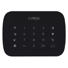 Бездротова сенсорна клавіатура для чотирьох груп U-Prox Keypad G4 Black