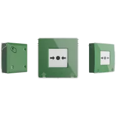 Сповіщувач Ajax Manual Call Point (Green) ручний бездротовий