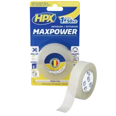 Стрічка двохстороння MAXPOWER HT1905 19мм х 5м