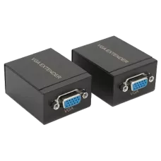 Пассивний подовжувач VGA сигналу Cat5e / 6e 60м