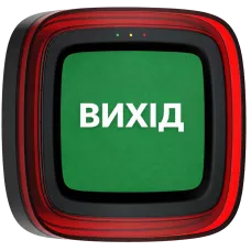 Извещатель Ajax EN54 FireProtect (Sounder/VAD) black пожарный светозвуковой "ВИХІД"