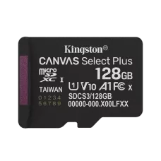 Карта пам'яті Kingston microSD128GB C10 UHS-I A1 V10 R150MB/s