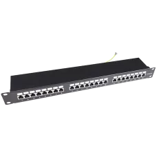 STP патч-панель EServer 24 порта 1U 19" модульна (без модулів)