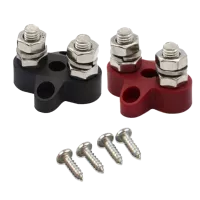 Подвійний набір клем M8 Victron Energy Dual Terminal Stud M8-linked set (1 red/1 black)