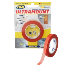 Стрічка двохстороння HPX UM0905 ULTRA MOUNT 9мм х 5м