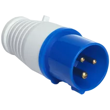 Вилка переносна UEA 013 16А 220В 2Р+Е IP44